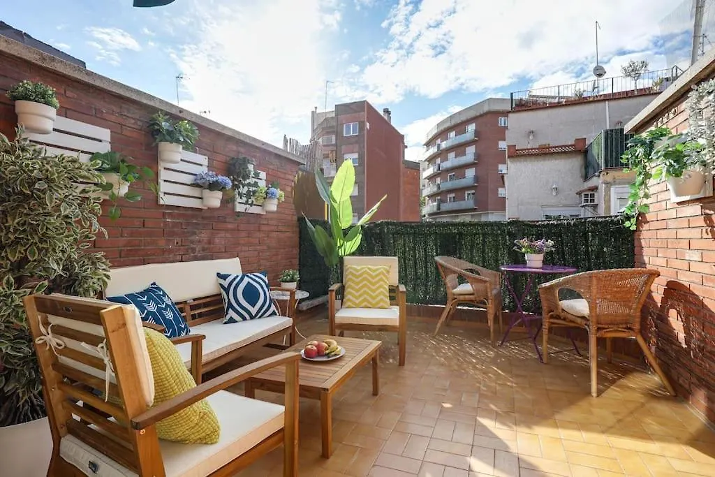Penthouse With Big Terrace, Quiet Area, 1 Bedroom Barcelona