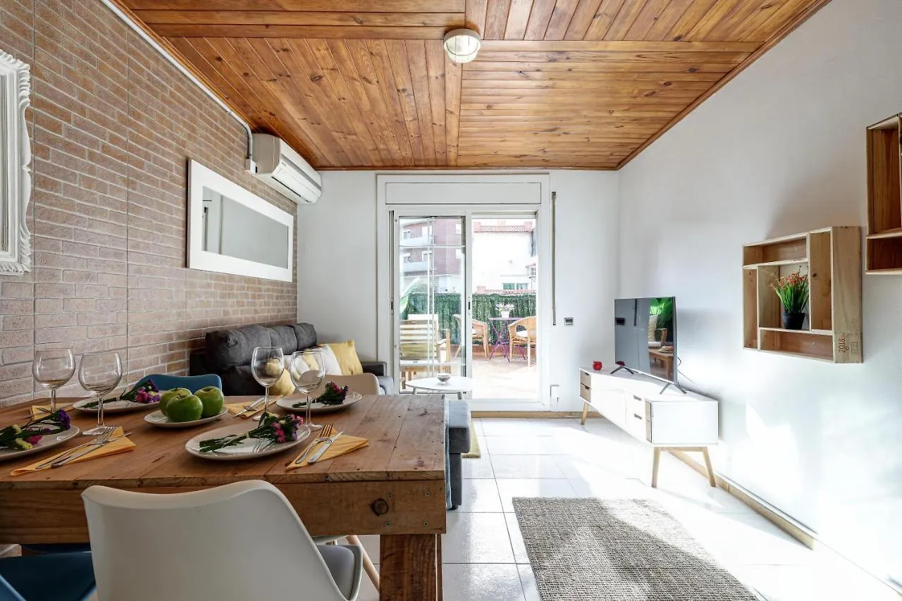 Penthouse With Big Terrace, Quiet Area, 1 Bedroom Barcelona Apartment