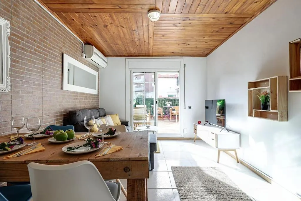 Penthouse With Big Terrace, Quiet Area, 1 Bedroom Barcelona